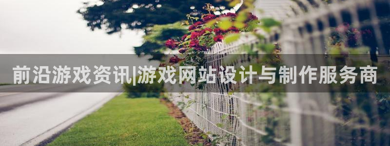 杜邦娱乐平台：前沿游戏资讯|游戏网站设计与制作服务商